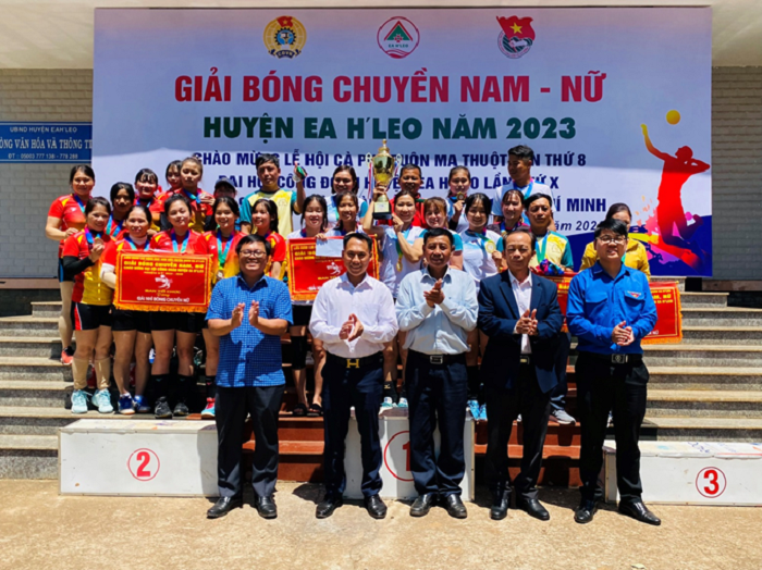 Giải Bóng chuyền nam, nữ huyện Ea H’Leo năm 2023